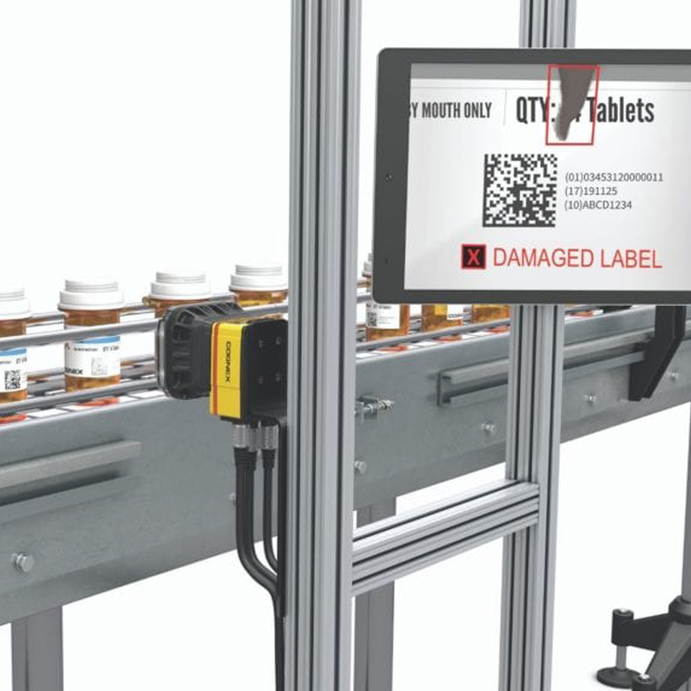 Pharmaceutical packaging Barcode & QR Code Vision Inspection