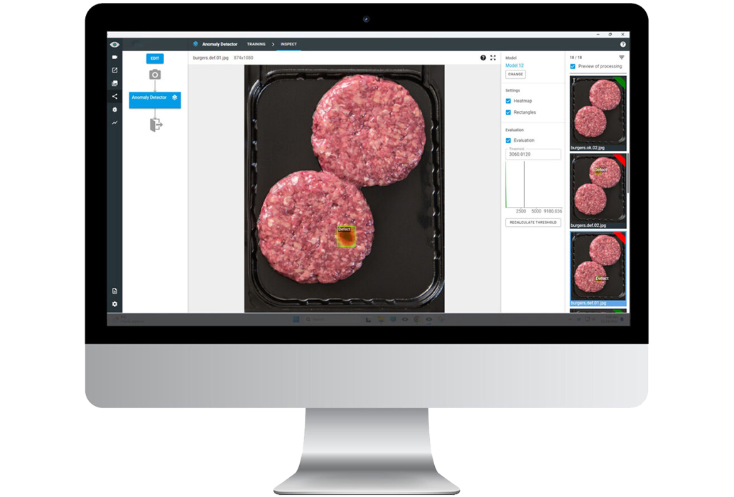Meat Products Foreign Object Detection Machine Vision System(pic1)